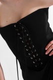 Sexy Solid Color Strap Design Dresses