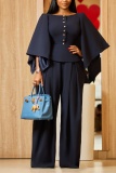 Casual Daily Solid Color Half Sleeve Two Pieces