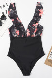 Fashion Sexy Print Split Joint Swimwears