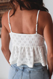 Fashion Sweet Solid Split Joint V Neck Tops