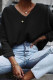 Fashion Casual Solid Pullovers V Neck Tops