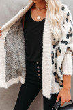 Fashion Street Leopard Split Joint Tops