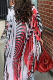 Fashion Vacation Print Swimwears Cover Up