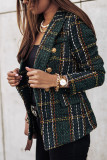 Fashion Street Adult Polyester Print Cardigan Turn-back Collar Outerwear