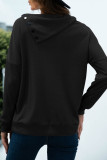 Fashion Casual Solid Split Joint Turndown Collar T-Shirts