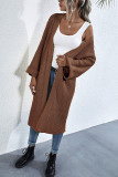 Fashion Casual Solid Split Joint Tops
