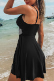 Fashion Vacation Print Split Joint Swimwears