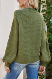 Fashion Street Solid Split Joint O Neck Tops