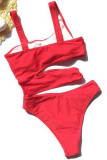 Fashion Sexy Solid Swimwears