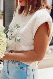 Fashion Casual Solid Split Joint Turtleneck Tops