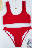 Fashion Sexy Solid Swimwears