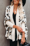 Fashion Street Leopard Split Joint Tops