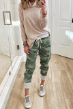 Street Camouflage Print Harlan High Waist Bottoms