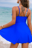 Fashion Vacation Print Split Joint Swimwears