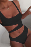 Fashion Sexy Solid Swimwears