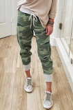 Street Camouflage Print Harlan High Waist Bottoms
