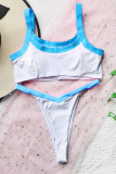 Fashion Simplicity Solid Swimwears