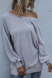 Fashion Street Solid O Neck Tops