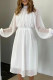 Fashion Elegant Solid Split Joint Half A Turtleneck A Line Dresses