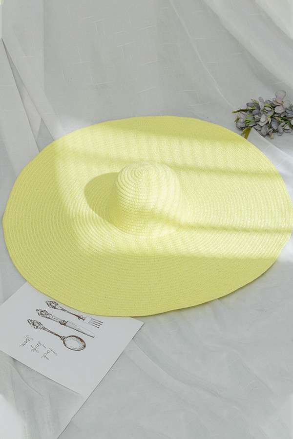 Fashion Vacation Solid Hat Accessories