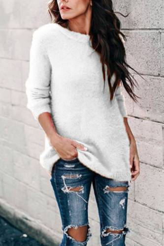 Fashion Street Solid O Neck Tops