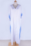 Fashion Vacation Solid Split Joint Swimwears Cover Up