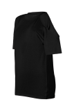 Casual Solid O Neck T-Shirts