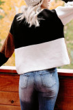 Fashion Street Striped Pullovers Half A Turtleneck Tops