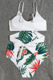 Fashion Sexy Solid Split Joint Swimwears