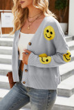 Fashion British Style Split Joint V Neck Tops