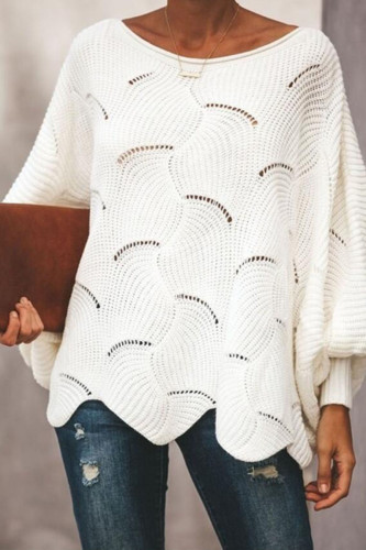 Fashion Casual Adult Solid Pullovers O Neck Tops