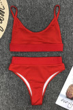 Fashion Sexy Solid Swimwears