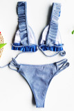 Fashion Sexy Solid Swimwears