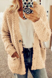 Fashion British Style Solid Split Joint O Neck Outerwear