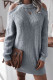 Fashion Casual Solid O Neck A Line Dresses