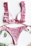 Fashion Sexy Solid Swimwears