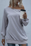 Fashion Street Solid O Neck Tops
