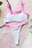 Fashion Simplicity Solid Swimwears