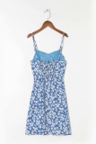 Fashion Elegant Floral With Bow Strapless A Line Dresses