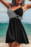 Fashion Vacation Print Split Joint Swimwears