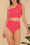 Fashion Sexy Solid Split Joint Swimwears