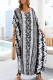 Fashion Vacation Print Split Joint Swimwears Cover Up