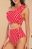 Fashion Sexy Solid Split Joint Swimwears