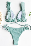 Fashion Sexy Solid Swimwears