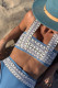 Fashion Simplicity Print Split Joint Swimwears
