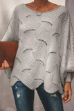 Fashion Casual Adult Solid Pullovers O Neck Tops