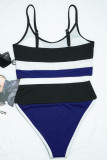 Fashion Vacation Solid Split Joint Swimwears