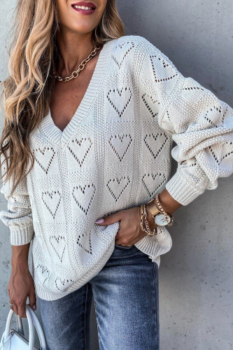Fashion Casual Solid V Neck Tops