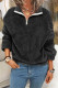 Fashion Casual Solid Split Joint Turtleneck Tops