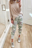 Street Camouflage Print Harlan High Waist Bottoms